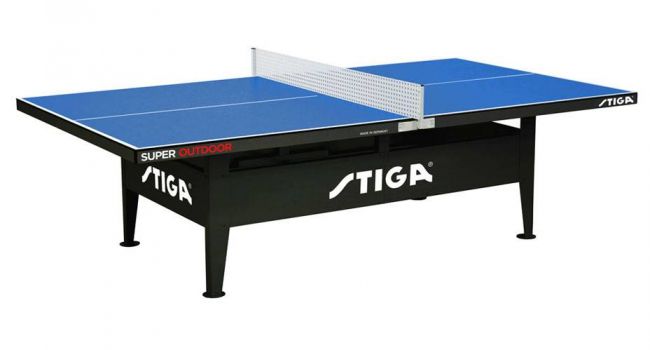 Антивандальный теннисный стол всепогодный Stiga Super Outdoor синий